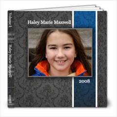 Haley 2008 - 8x8 Photo Book (20 pages)