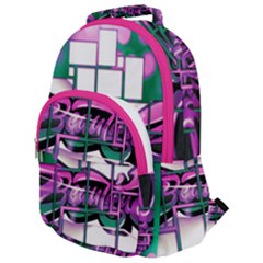 Rounded Multi Pocket Backpack