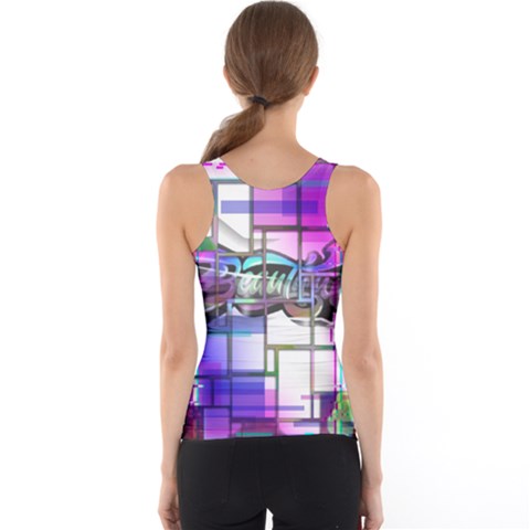 Women s Basic Tank Top Back