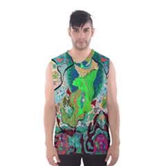 supersonic seahorse Mens Tank Top - Men s Basketball Tank Top