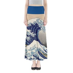 The Great Wave Off Kanegawa - Full Length Maxi Skirt