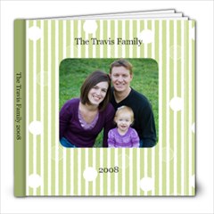 Travis Family 2008 - 8x8 Photo Book (20 pages)