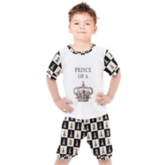 YNGWOKEROYAL - Kids  Tee and Shorts Set