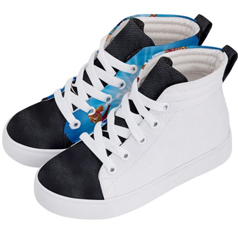 Kids  Hi-Top Skate Sneakers 