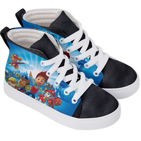 Kids  Hi-Top Skate Sneakers 