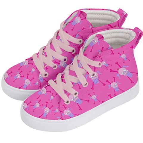 Kids  Hi-Top Skate Sneakers 