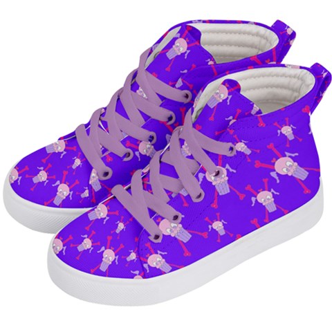 Kids  Hi-Top Skate Sneakers 