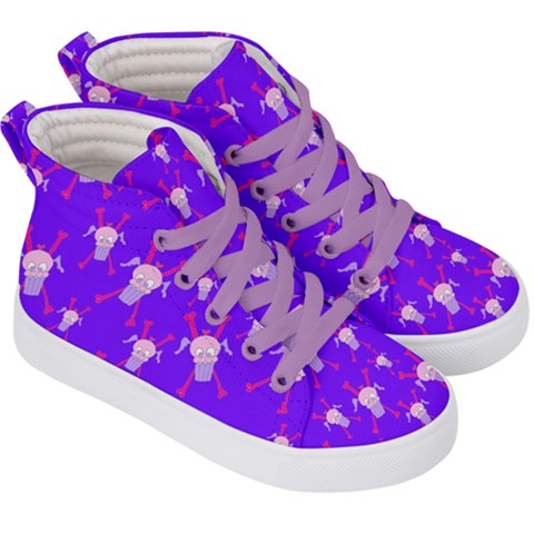 Kids  Hi-Top Skate Sneakers 