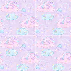 Pastel Kawaii Dreamy Clouds by BonBonBunny