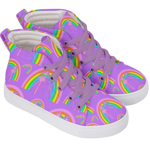 Kids  Hi-Top Skate Sneakers 