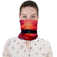 sunrise neck bnadana - Face Covering Bandana (Adult)