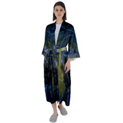 Royalty - Maxi Satin Kimono