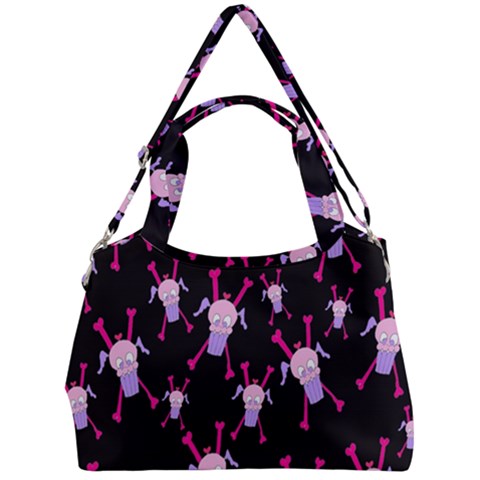 Double Compartment Shoulder Bag 