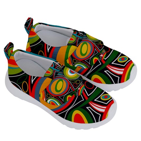 Kids  Velcro No Lace Shoes 