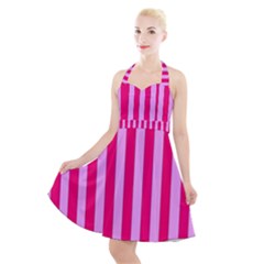 Halter Party Swing Dress 