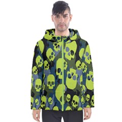 SKULL PUFFER JACKET - Men s Hooded Puffer Jacket