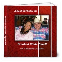 Wade & Brooke - 8x8 Photo Book (30 pages)