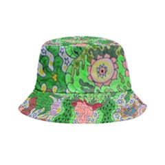 Tree Frog Mermaid inside out bucket hat