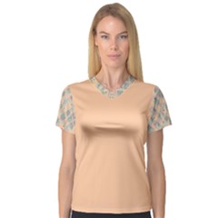 V-Neck Sport Mesh T-Shirt