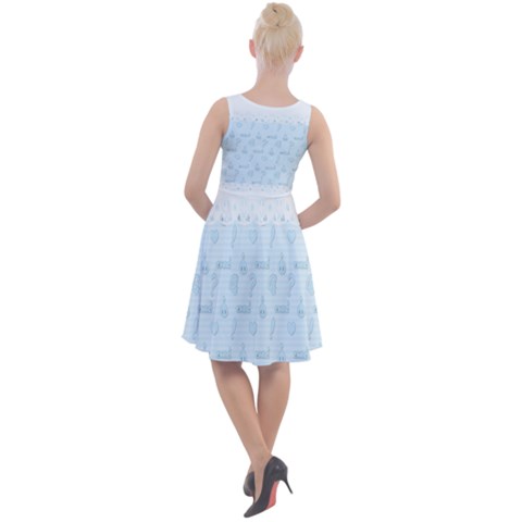 Knee Length Skater Dress 