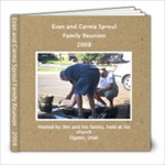 Evan and Carma Family Reunion  2008-3 - 8x8 Photo Book (20 pages)