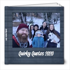 2020 Quotes - 8x8 Photo Book (20 pages)