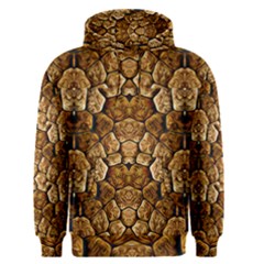 Brown Snakeskin Texture Artistic Pattern Number 6 - Men s Core Hoodie