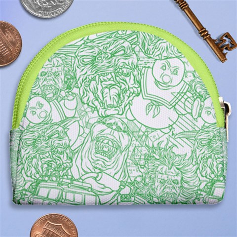 Horseshoe Style Canvas Pouch 