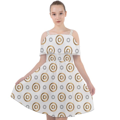 Cut Out Shoulders Dress 