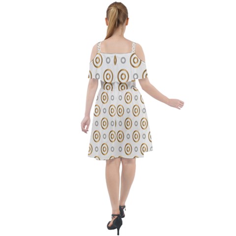 Cut Out Shoulders Dress 