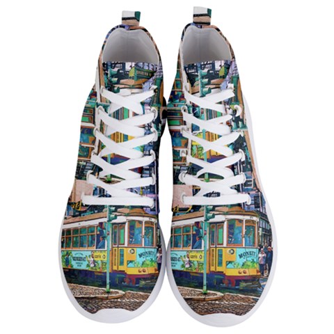 Men s Lightweight High Top Sneakers 