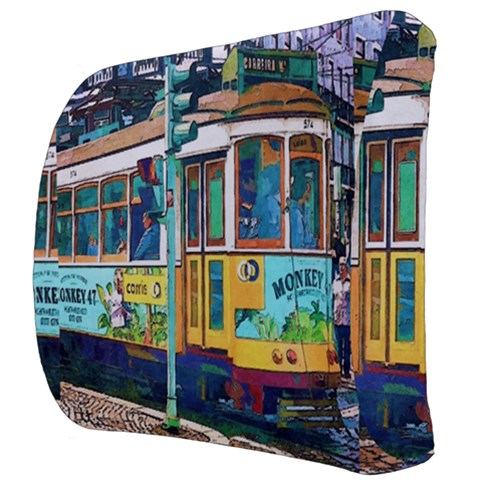 Velour Seat Cushion Left