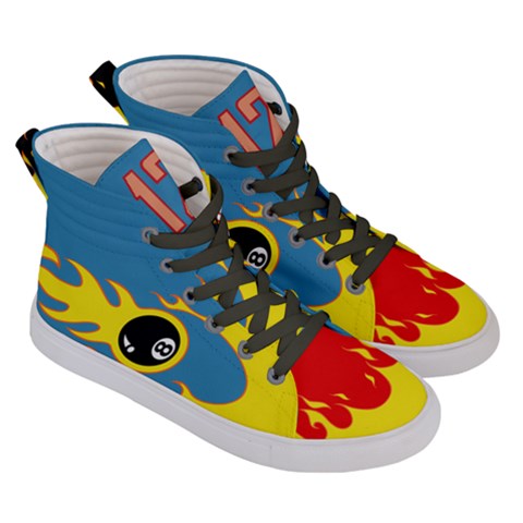 Men s Hi-Top Skate Sneakers 