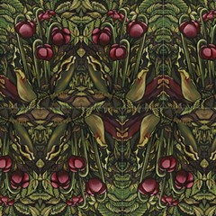 Pitcher Plant Fabric by reillyfitzart