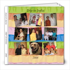 India Trip 2008 - 8x8 Photo Book (20 pages)