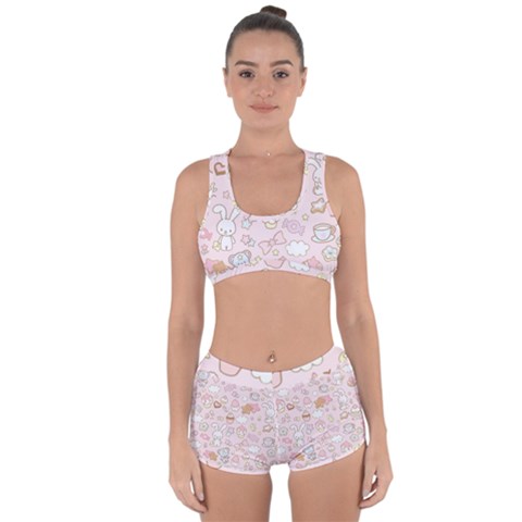 Racerback Boyleg Bikini Set 