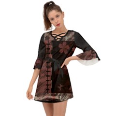 Criss Cross Mini Dress