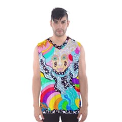 Angel Rainbow Chaser Men - Men s Basketball Tank Top