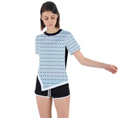 Move Forward - Asymmetrical Short Sleeve Sports Tee