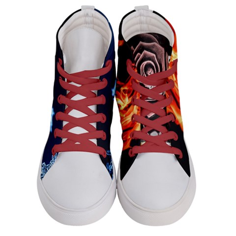 Men s Hi-Top Skate Sneakers 