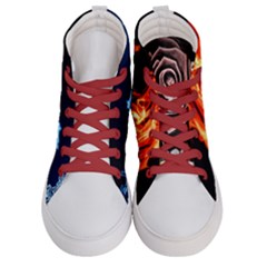 Men s Hi-Top Skate Sneakers