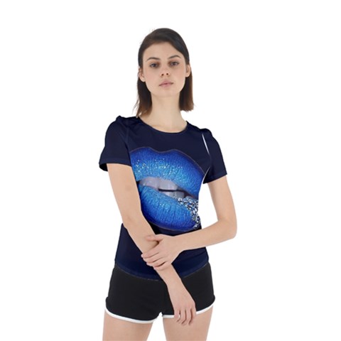 Back Cut Out Sport T-Shirt 