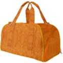 Baylien Plasma Orange Magma Gym Duffel Bag View1
