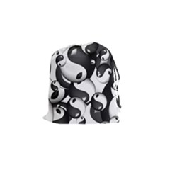 Hippieverse Alien Ying Yang Hacky Sack Pouch  by Bayarea51