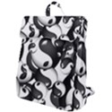 Hippyverse Alien Ying Yang Flap Top Backpack View1