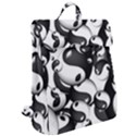 Hippyverse Alien Ying Yang Flap Top Backpack View2