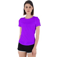 Bay Area 51 Purple Cyborg Cut Tee by Bayarea51