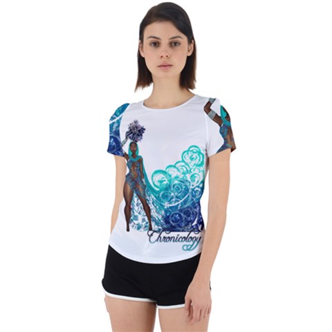 Back Cut Out Sport T-Shirt 