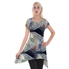 Money ain t a thang - Short Sleeve Side Drop Tunic
