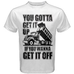 Get up 2 Get off lol - Men s Cotton Tee